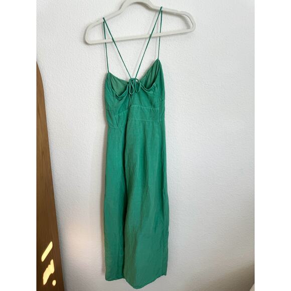 Zara Green Midi Dress - Picture 3 of 7